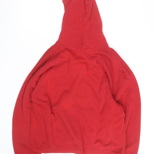 Russell Athletic Mens Red XL Pullover Hoodie Iowa State Graphic Fleece