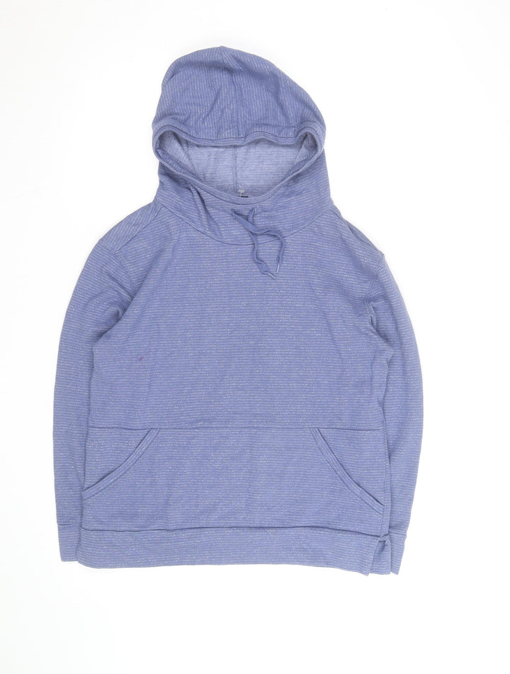 Banana Republic Men's Blue Knit Pullover Hoodie M Regular Fit