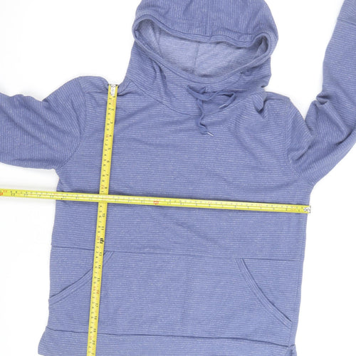 Banana Republic Men's Blue Knit Pullover Hoodie M Regular Fit