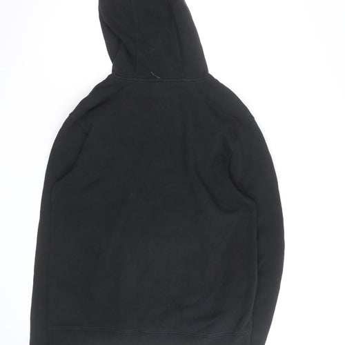 Volcom Men's Black Classic Fit Pullover Hoodie M Skate Logo