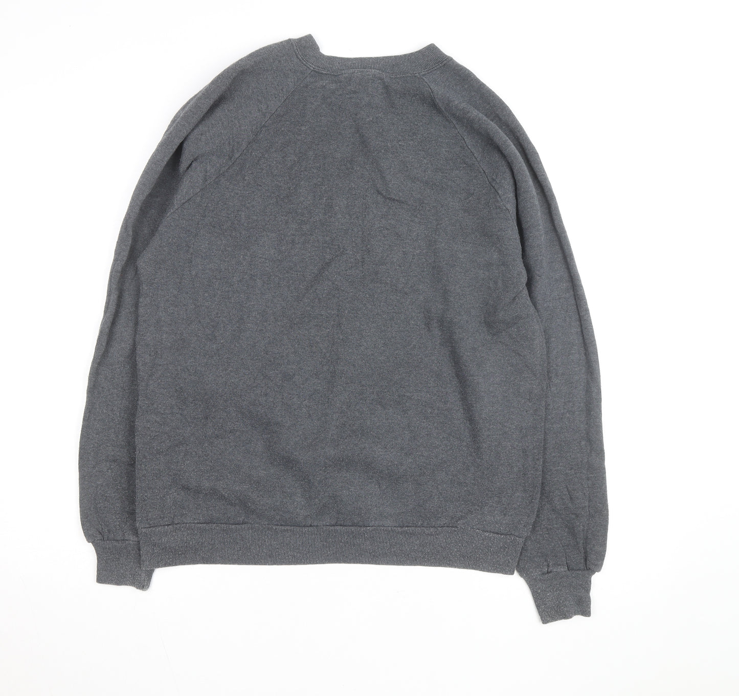 Jerzees Men’s Grey XL Graphic Animal Nature Pullover Sweatshirt