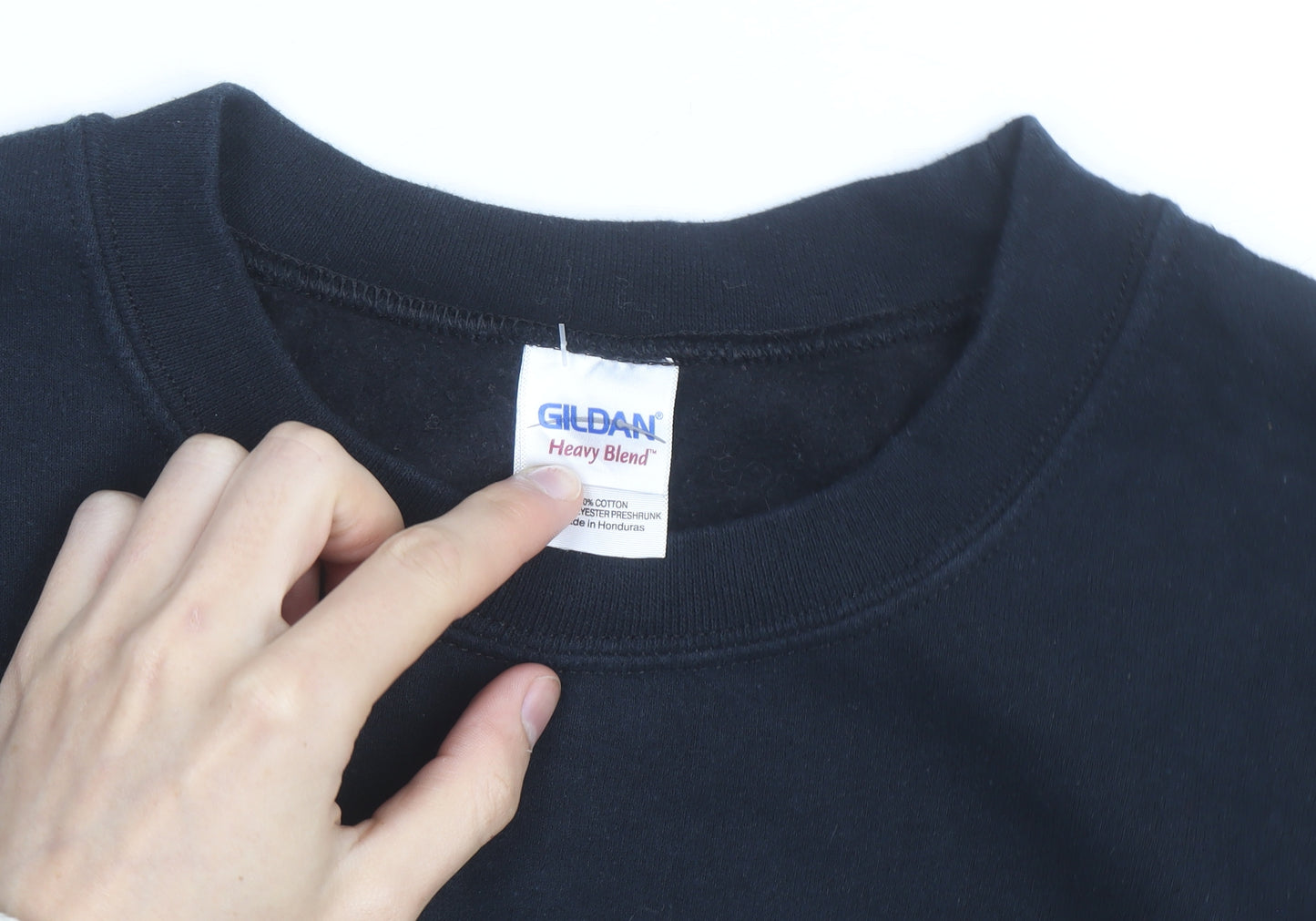Gildan Men's Black 'Dad' Cartoon Graphic Pullover Sweatshirt XL