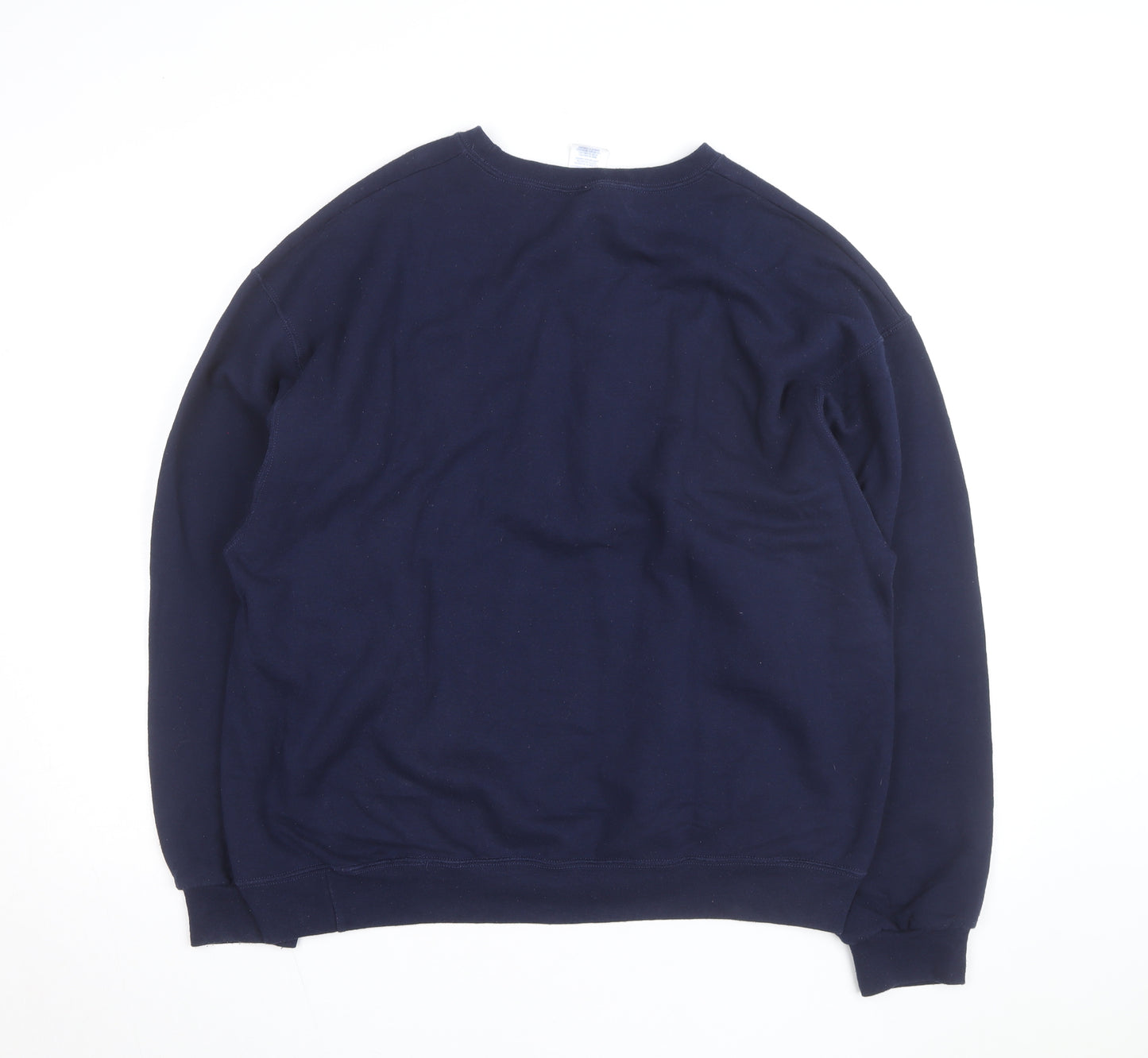 Jerzees Men's Blue Madeira Beach Florida XL Pullover Sweatshirt