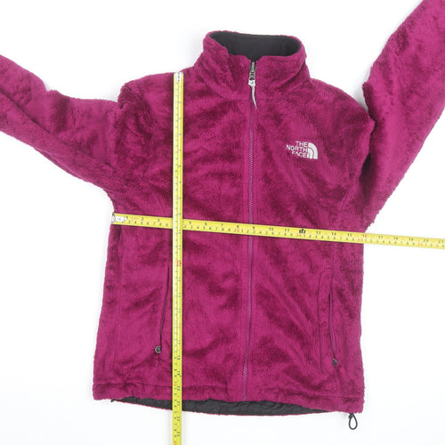 The North Face Women's Purple Fleece Full Zip Jacket XS