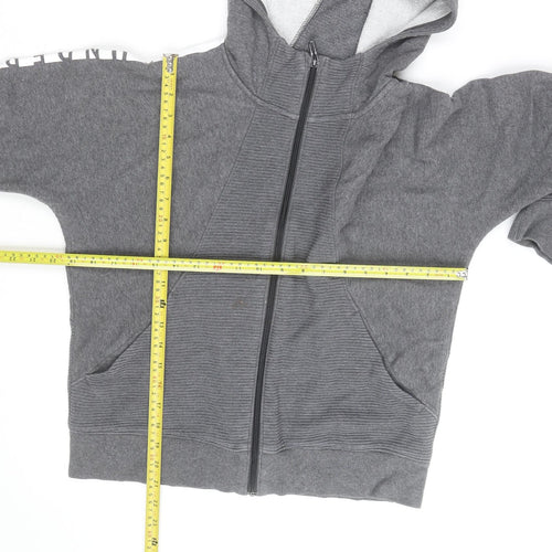 Under Armour Men's Grey Full Zip Hoodie Size M Sports Fleece