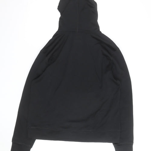 Champion Mens Black Pullover Hoodie Medium Regular Fit
