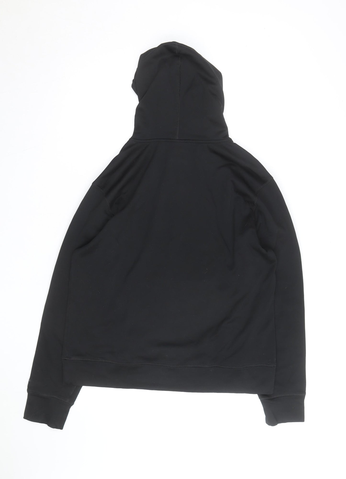 Champion Mens Black Pullover Hoodie Medium Regular Fit