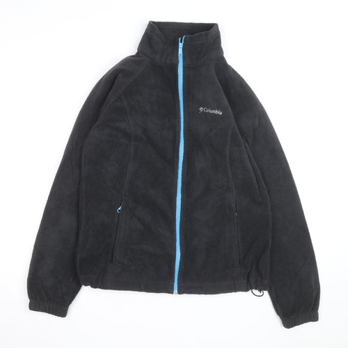 Columbia Men's Black Fleece Full Zip Active Jacket Size L