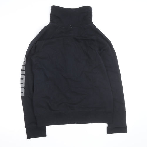 Puma Men's Black Full Zip High Neck Sweatshirt L Sportswear