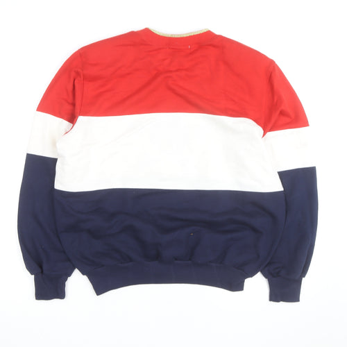 Alfred Dunner Unisex Multicoloured Nautical Graphic Pullover Sweatshirt M