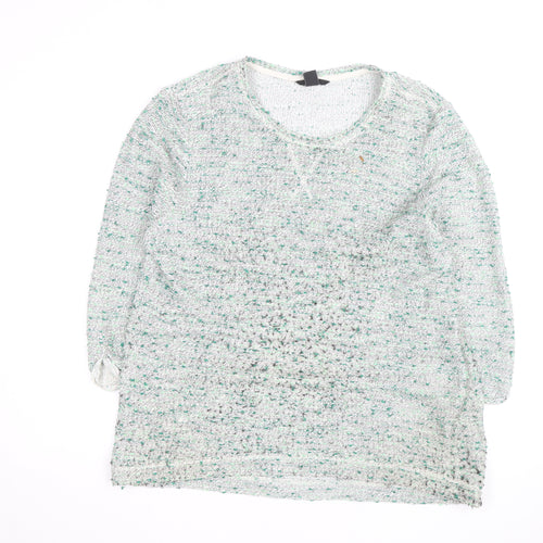 H&M Women's Multicoloured Knit Pullover Jumper Size 14