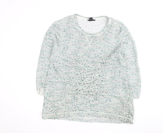 H&M Women's Multicoloured Knit Pullover Jumper Size 14