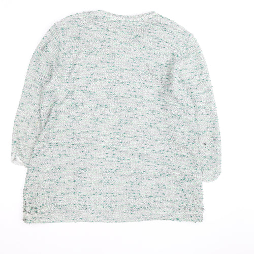 H&M Women's Multicoloured Knit Pullover Jumper Size 14