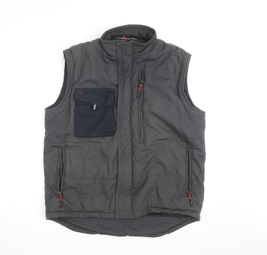 Hoggs Professional Men's Grey L Insulated Ripstop Waistcoat Bodywarmer