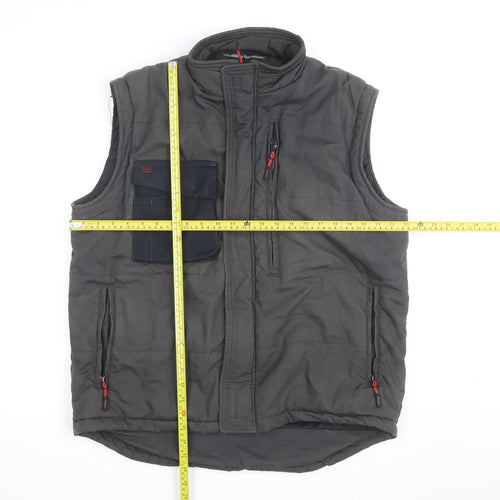 Hoggs Professional Men's Grey L Insulated Ripstop Waistcoat Bodywarmer