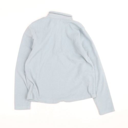 Quechua Boys Blue Fleece 1/2 Zip Pullover Sweatshirt 13-14 Years