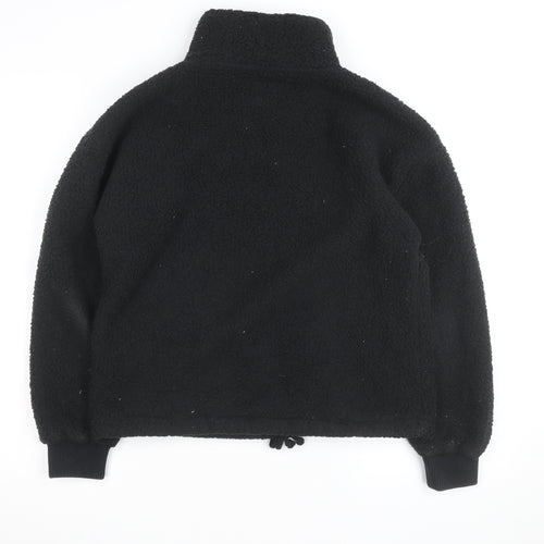 Billabong Men’s Black Fleece Half Zip Pullover Jumper M