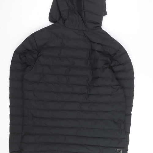 Ayacucho Men's Black Hooded Puffer Jacket M Outdoor Winter Coat