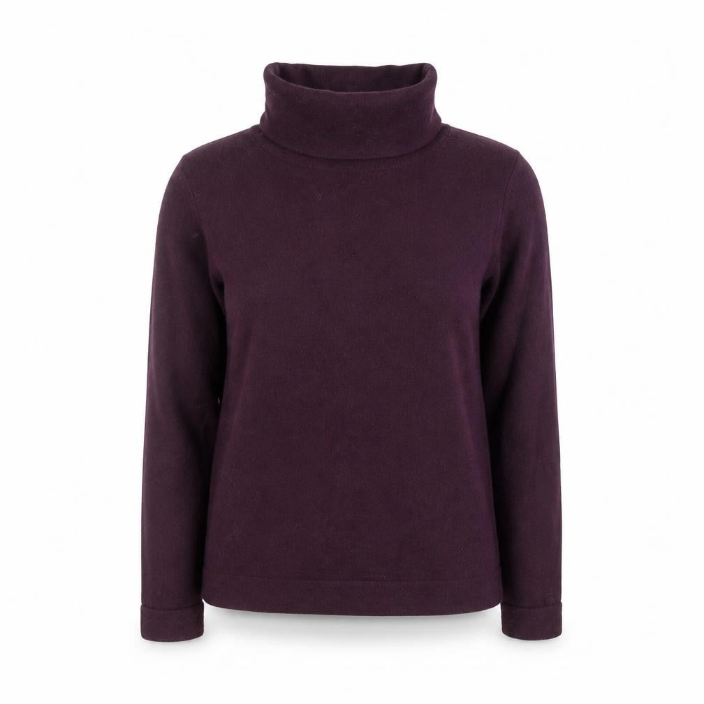 Hobbs Women’s Purple Roll Neck Wool Cashmere Jumper Size S