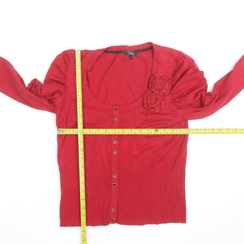Star by Julien Macdonald Red Women’s Size 12 Knit Cardigan