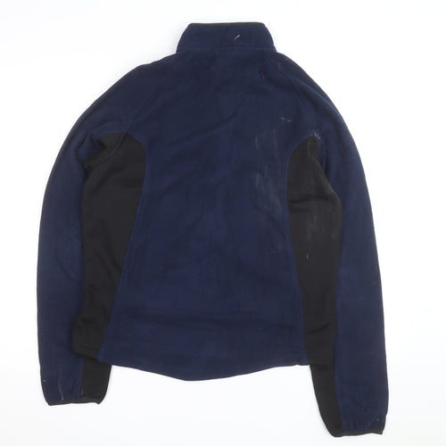 Asics Men's Blue Fleece Full Zip Training Jacket Size S