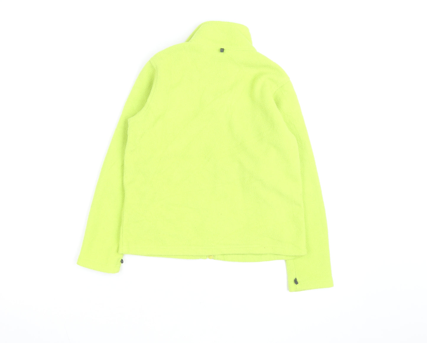 Regatta Boys Green Fleece Full Zip Basic Jacket 7-8 Years Outdoor Wear