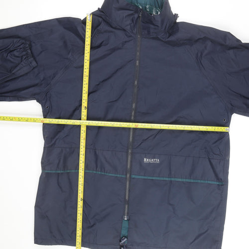 Regatta Men's Blue Waterproof Windbreaker Jacket Size L
