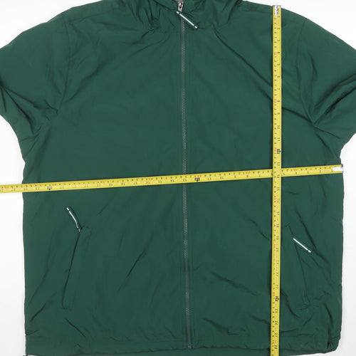 Charles River Apparel Men’s Green XL Hooded Windbreaker Jacket