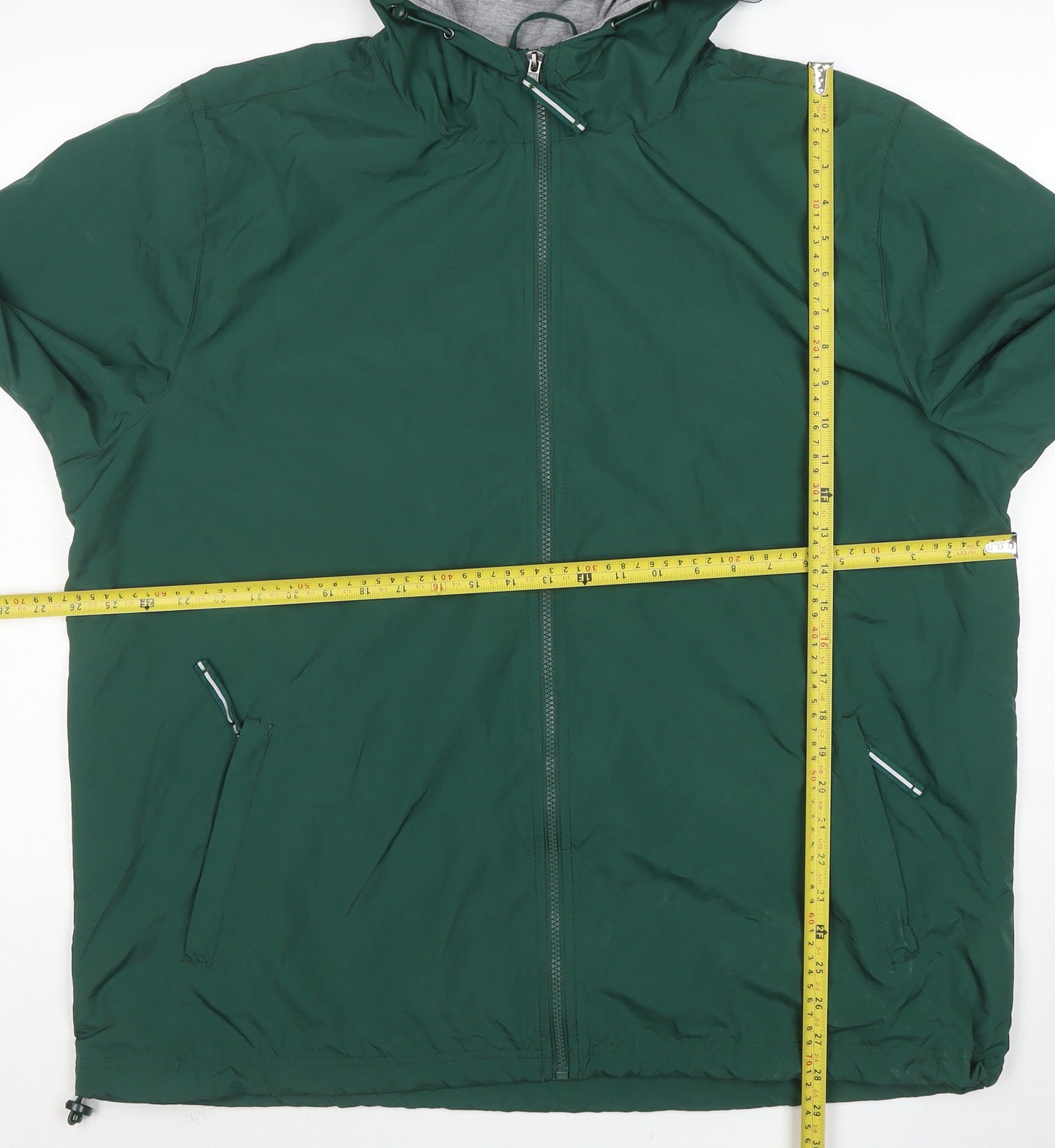 Charles River Apparel Men’s Green XL Hooded Windbreaker Jacket