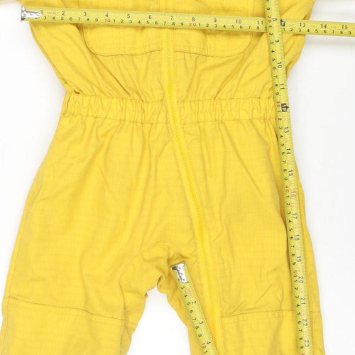 Columbia Boys Yellow Blue Hooded Snowsuit 4 Years Winter Full Zip Outdoor
