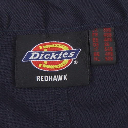 Dickies Men's Blue Redhawk Cargo Work Trousers 34W 31L Regular Fit