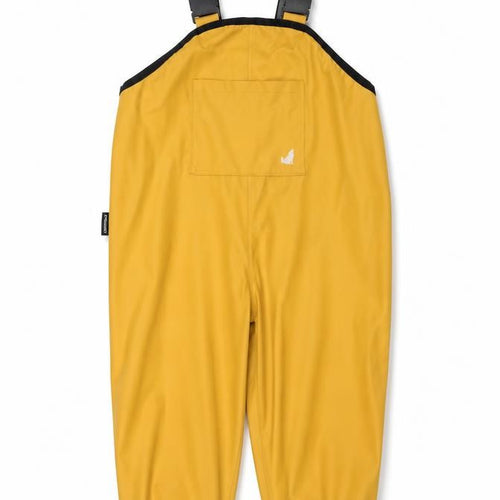 Crywolf Boys Yellow Waterproof Adjustable Strap Ski Salopettes 6 Years