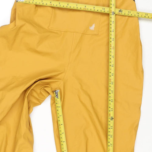 Crywolf Boys Yellow Waterproof Adjustable Strap Ski Salopettes 6 Years