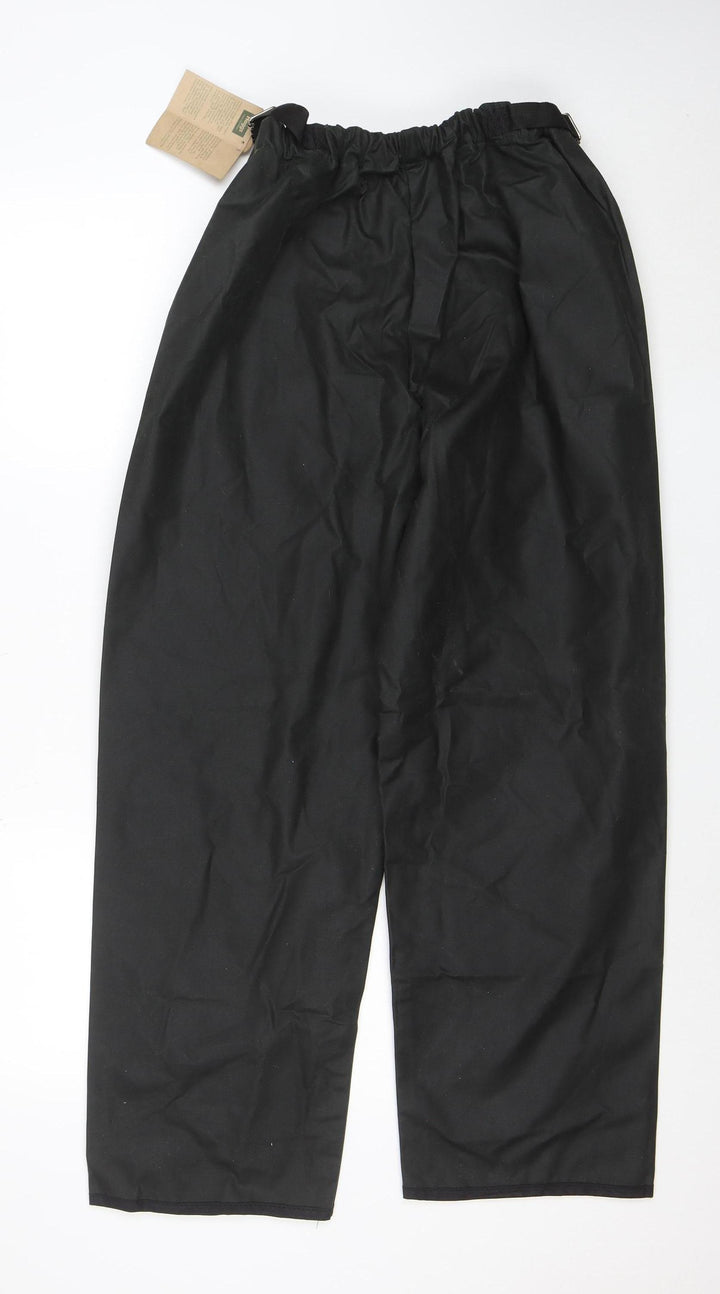 Hoggs Professional Men's Black Rain Trousers M Waterproof Workwear