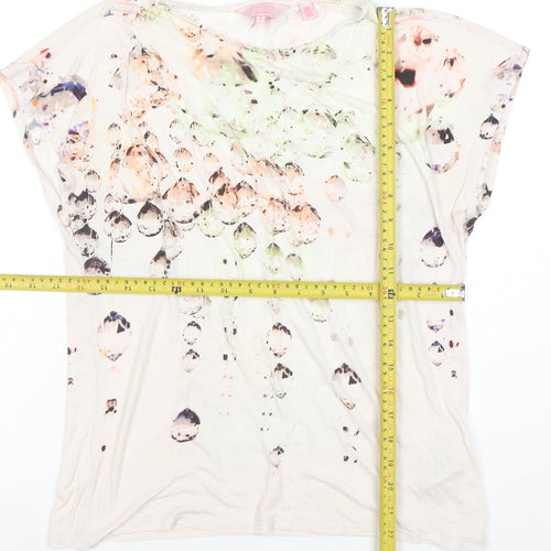 Ted Baker Women’s Multicoloured Lightweight Viscose T-Shirt Size S