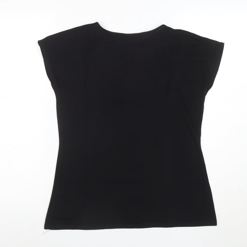 Saloos Women's Black Sleeveless Tunic Blouse Size S