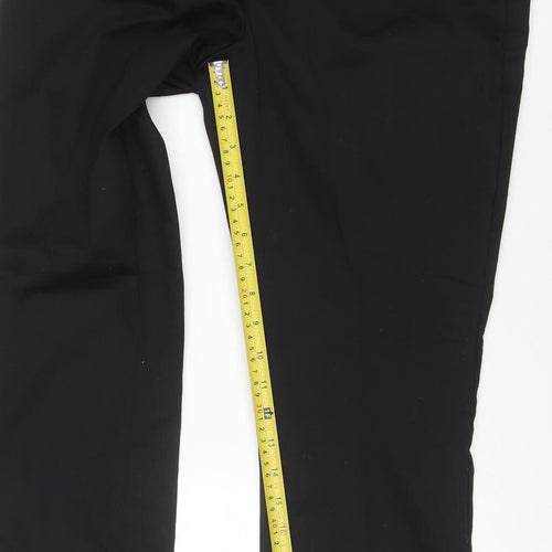 H&M Women’s Black Slim Fit Stretch Trousers Size 12