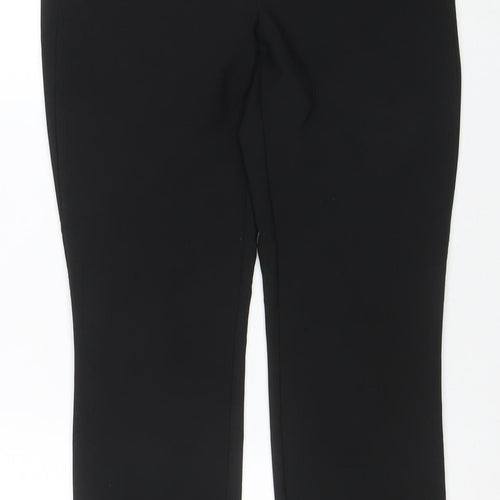 Saviior Women’s Black Slim Fit Stretch Trousers Size 12