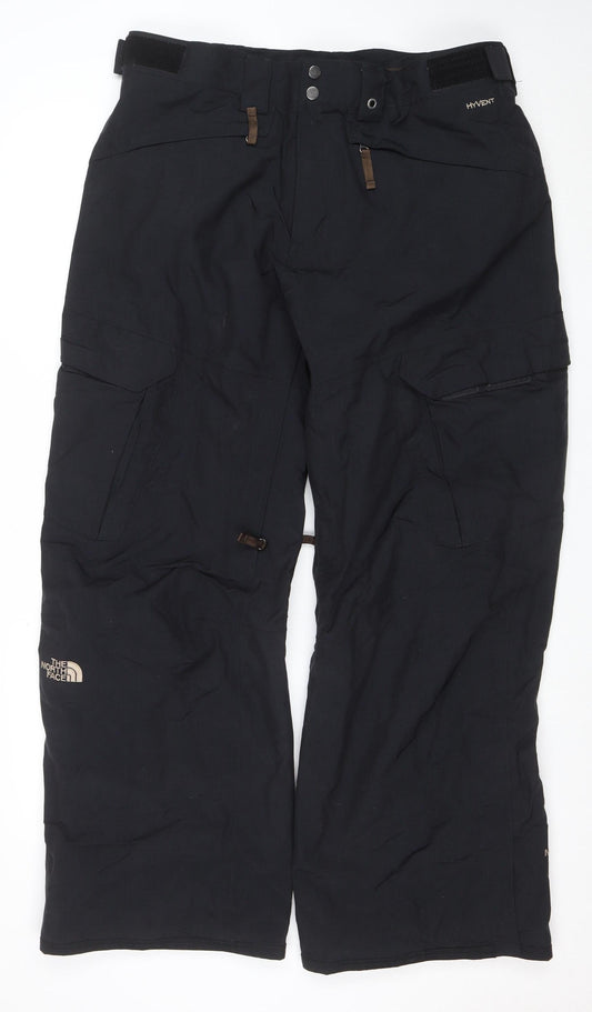The North Face Mens Black S Waterproof Snow Pants Trousers