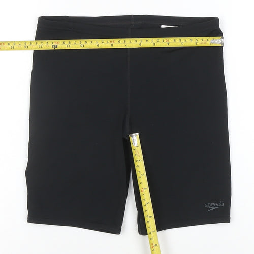 Speedo Boys Black Endurance+ Jammer Swim Shorts Size 11-12 Years