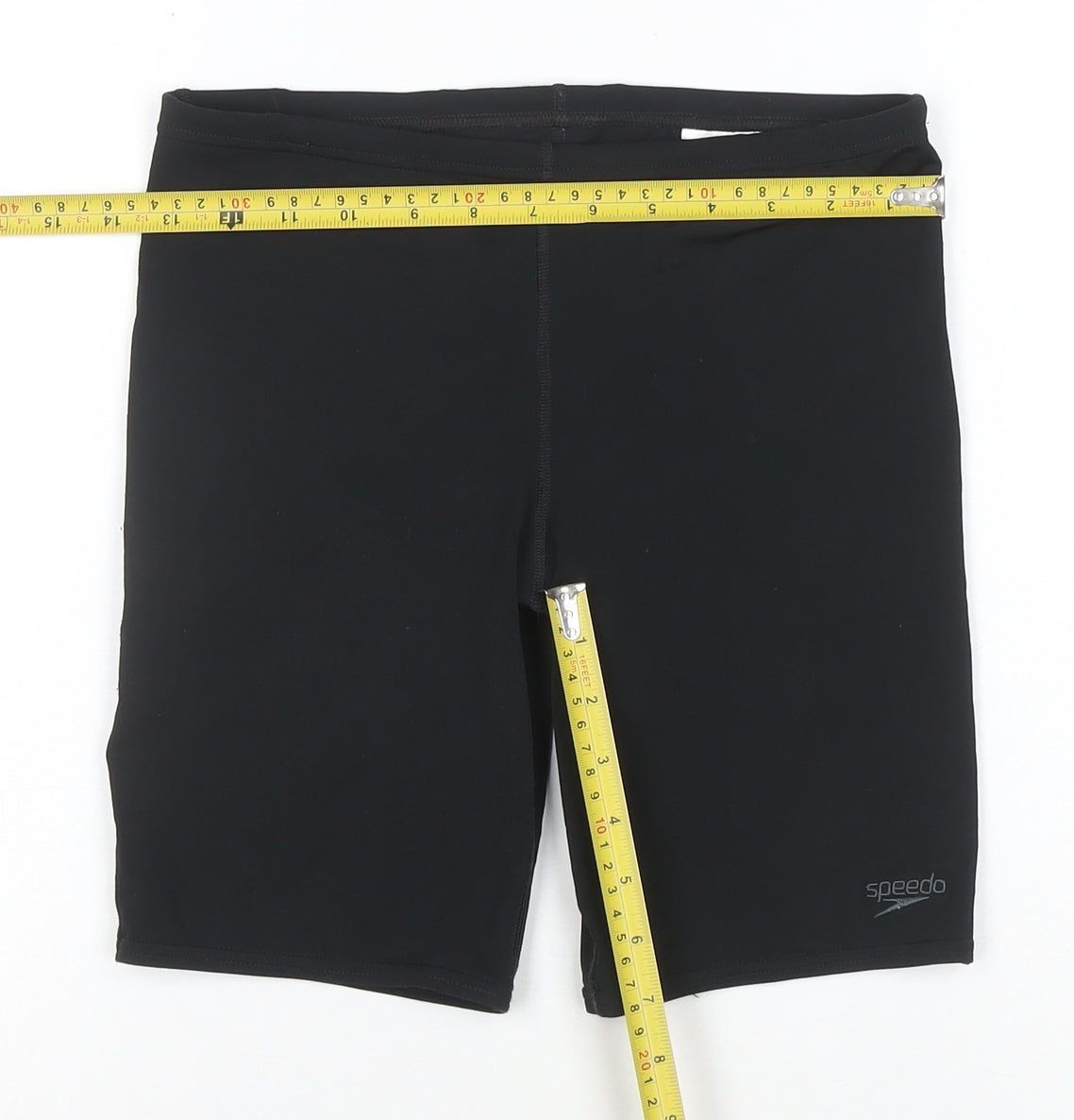 Speedo Boys Black Endurance+ Jammer Swim Shorts Size 11-12 Years
