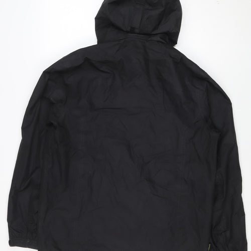 Gelert Men's Black XS Waterproof Hooded Rain Jacket