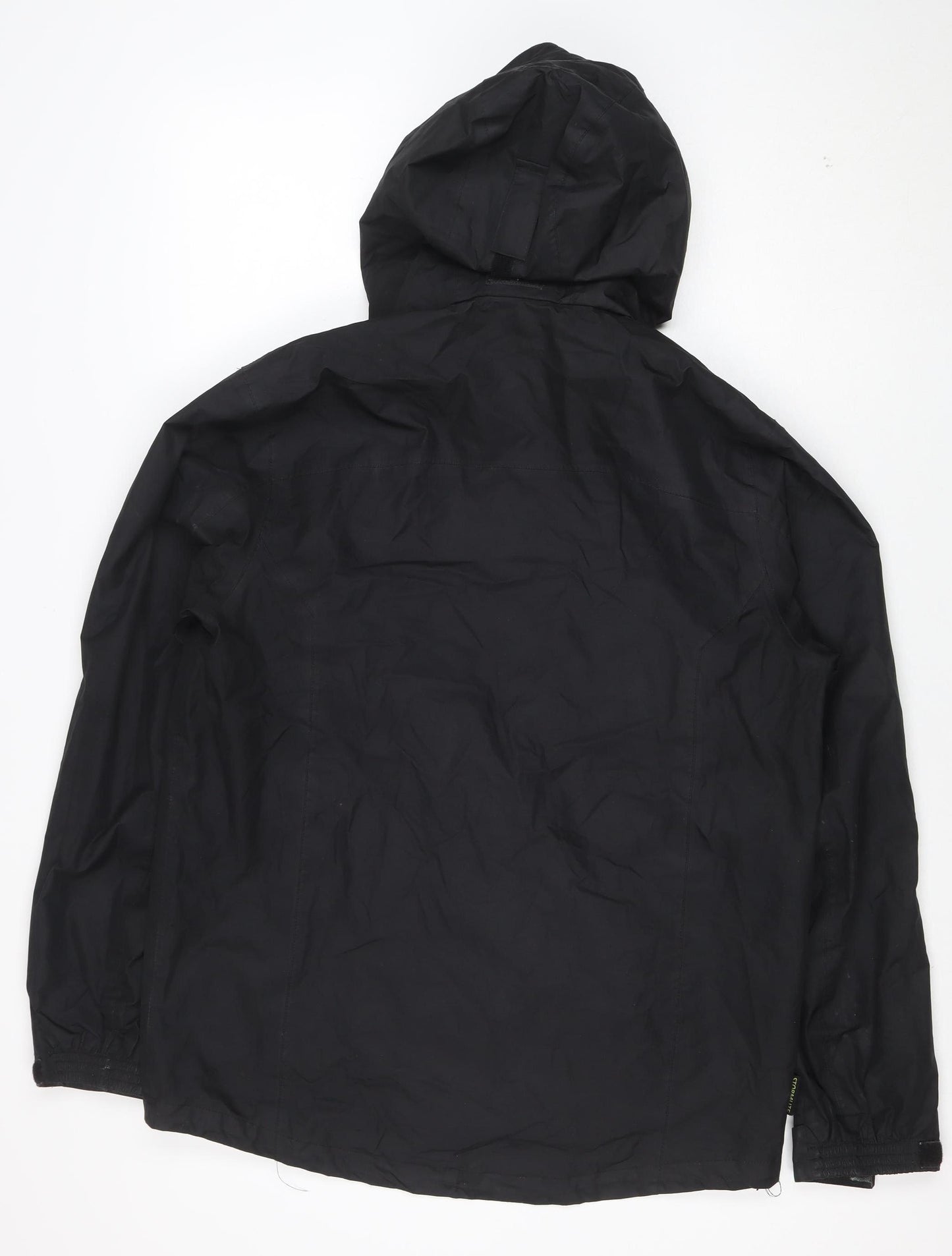 Gelert Men's Black XS Waterproof Hooded Rain Jacket