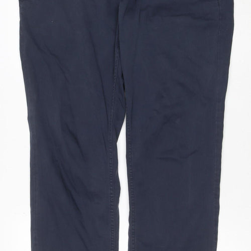 Hugo Boss Men's Blue Chino Trousers Slim Fit 32W 32L