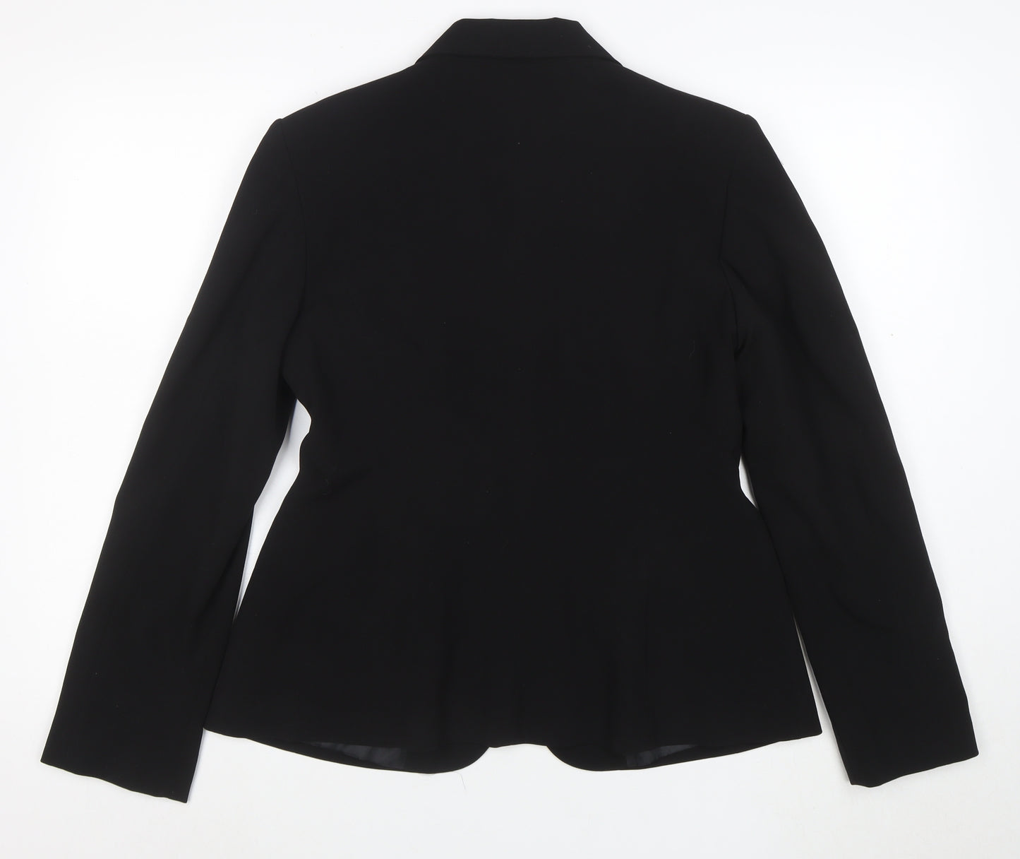 Lime Women’s Black Size 14 Classic Single-Breasted Blazer