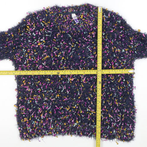 Henry Holland Womens Multicoloured Chunky Knit Pullover Jumper Size 16