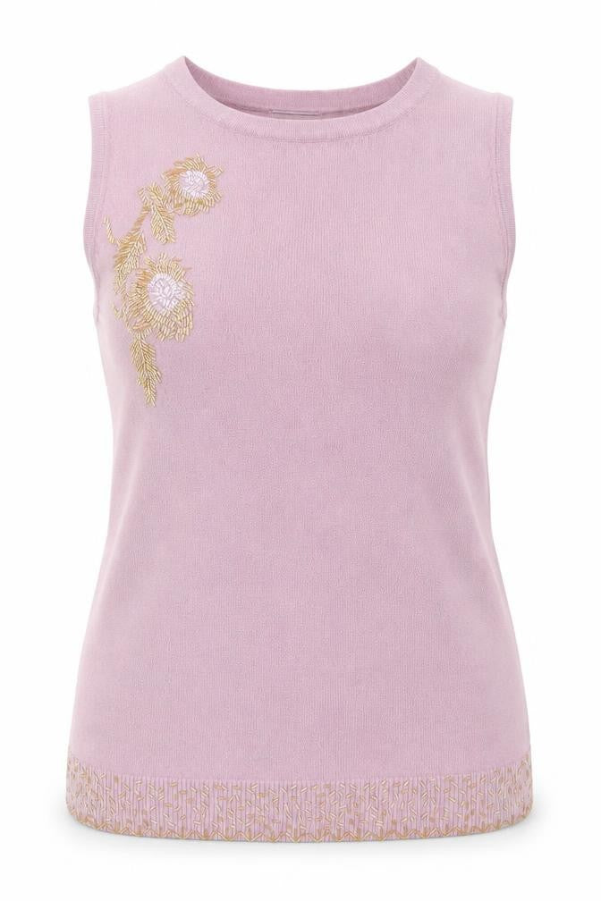 Michele Ambers Women's Purple Sleeveless Knit Tank Top Size 14