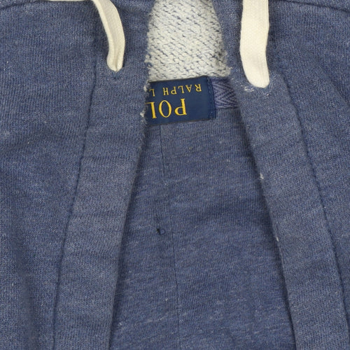 Polo Ralph Lauren Men’s Blue 3XLT Full Zip Hoodie Sweatshirt