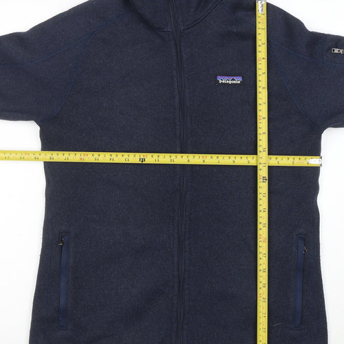 Patagonia Women's Blue Full Zip Fleece Jacket Size L