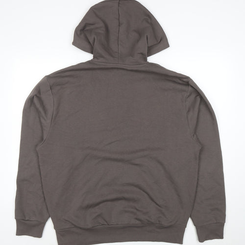Collusion Men's Brown Pullover Hoodie Size M Regular Fit